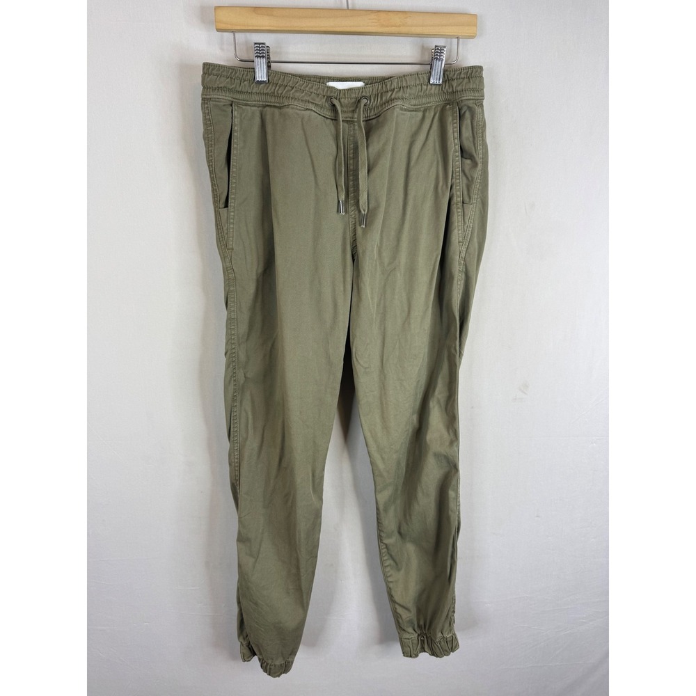 DU/ER Live Free Jogger Pants Olive Green Mens Medium Drawstring Elastic Cuff